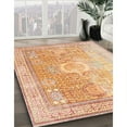 thumbnail image 2 of Ahgly Company Indoor Rectangle Traditional Orange Persian Area Rugs, 7' x 10', 2 of 6