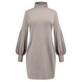 thumbnail image 2 of Vestido casual ajustado, vestido de mujer, vestido corto de cuello alto, vestido de mujer, diseño a prueba de futuro, 2 of 5
