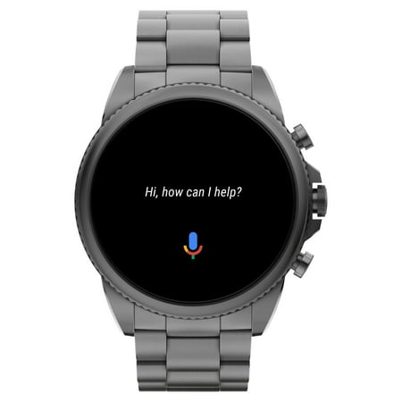 Fossil - Gen 6 Smartwatch 44mm Smoke Stainless Steel - Smoke