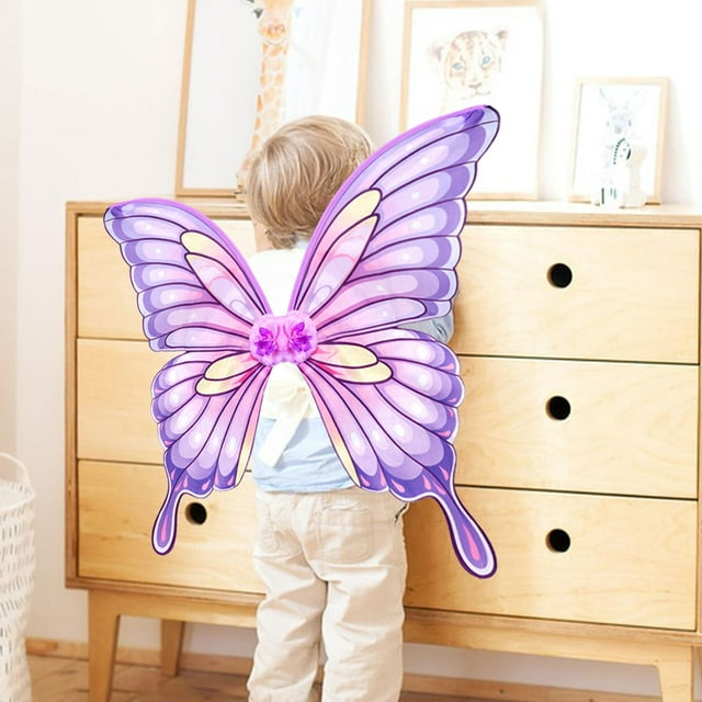 BELOVING Butterfly Aile Costume de Cosplay pour Fournitures de Fête Performance sur Scène Carnaval