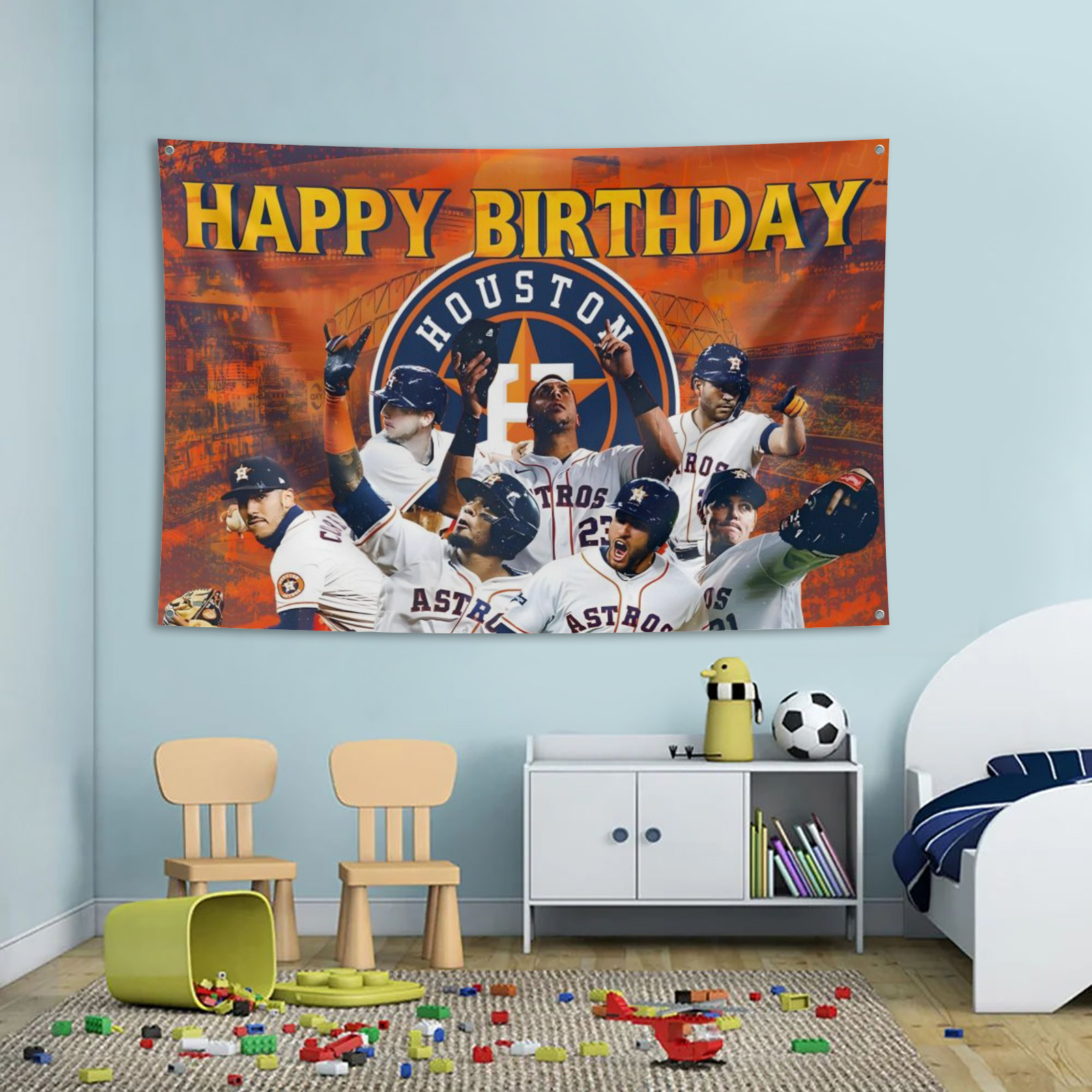 Baseball-Hintergrundbogen Für Partys – Dehnbarer Stoff, 120x210 Cm, Für Geburtstage, Babypartys & Fotoshootings