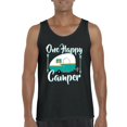 thumbnail image 1 of Normal is Boring - Men's Tank Top for Men, up to Men Size 3XL - One Happy Camper, 1 of 5