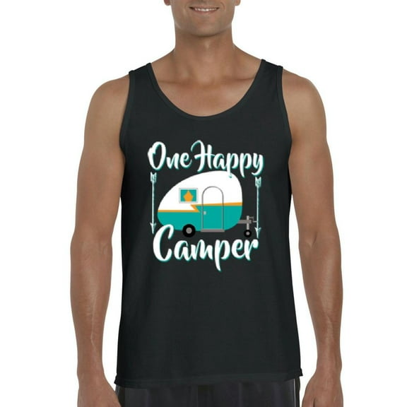 Normal is Boring - Men's Tank Top for Men, up to Men Size 3XL - One Happy Camper