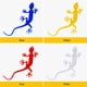 thumbnail image 4 of Paquete de 2 pegatinas para coche, tira de marca de advertencia impermeable con forma, pegatina para motocicleta, cinta autoadhesiva extraíble Automoción decorativa y accesorios Amarillo fluorescente, 4 of 6