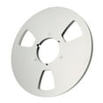 thumbnail image 2 of Empty Tape Reel Replacement 10 Inch Open Reel Takeup Reel for Ampex Grand Master 456 Sound Reels for 1/4 Inch Tape Silver, 2 of 15