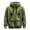 398#Army Green, variant on Men Hooded Sweatshirt Patchwork Smile Print Long Sleeve Loose Fall Hoodie