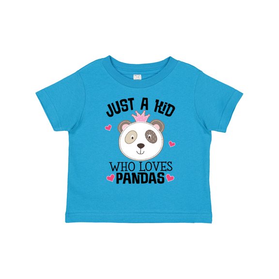 Inktastic Cute Panda for Girls Girls Toddler T-Shirt