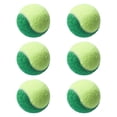 thumbnail image 2 of Bolas de entrenamiento de tenis de 6 PCS 2.52 "Bolas de práctica profesional de diámetro para principiantes para practicar la transición deportiva de Verde, 2 of 8