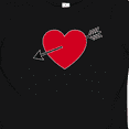 thumbnail image 4 of Inktastic Valentines Day Heart Arrow Boys or Girls Baby T-Shirt, 4 of 5