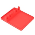 thumbnail image 3 of Soporte de almacenamiento de cuchara de silicona para reposapiés, 5 ranuras, organizador de rejilla para espátula de cocina, rojo Speravity HA005302-03, 3 of 7