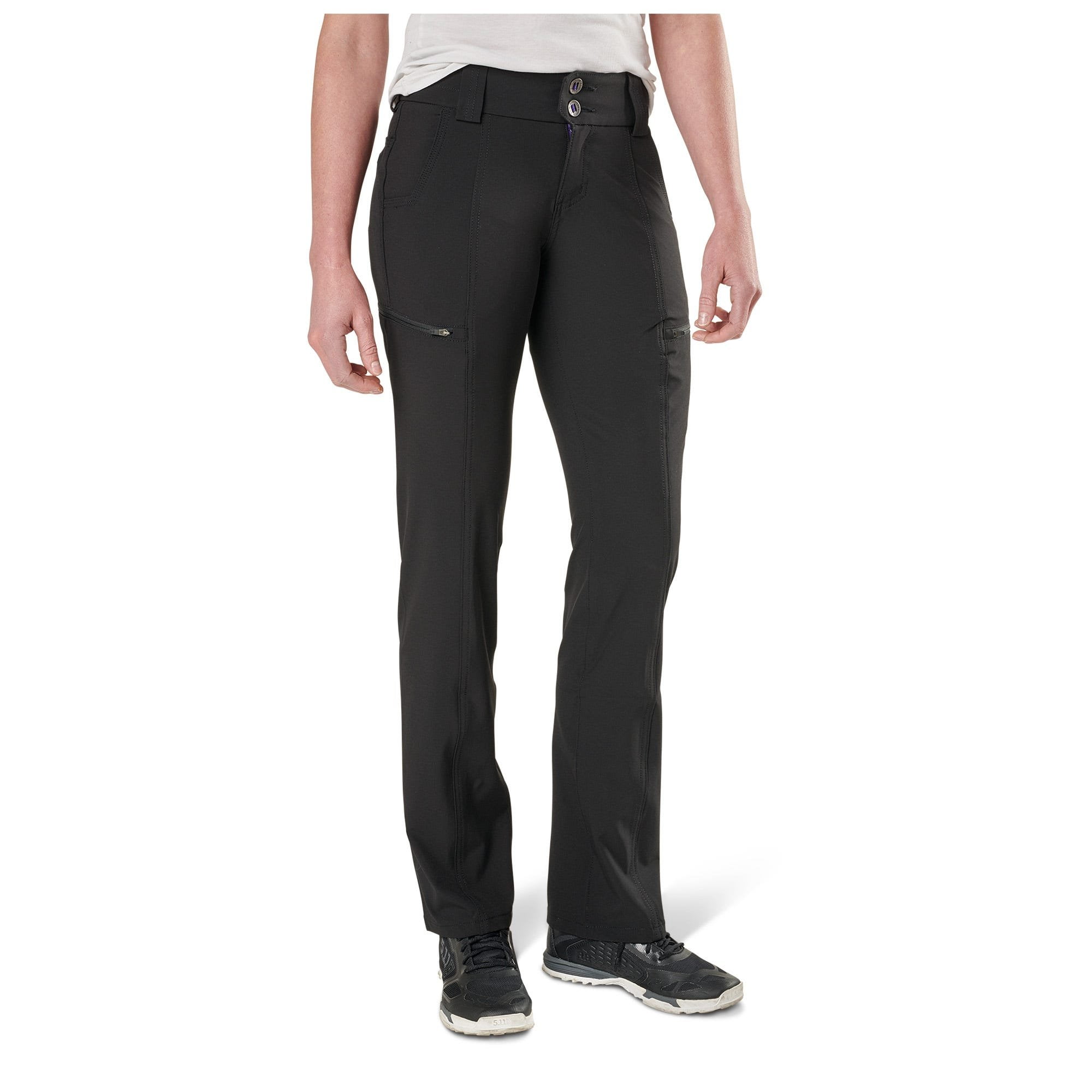 Style 64417 5.11 Tactical Womens Mesa Pants DWR Finish Cargo Pockets Contoured Waistband Style 64417 5.11 Tactical Womens Mesa Pants DWR Finish Cargo Pockets Contoured Waistband