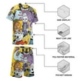 thumbnail image 3 of Kids The Cuphead Show Short Sleeve T-Shirt And Shorts Outfit Set Athletic Mesh Shorts Set for Boys, 3 of 7