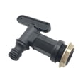 thumbnail image 1 of Adaptador de grifo Zulema negro para grifo de depósito, 1 of 8