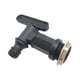 thumbnail image 1 of Llave de paso de agua, adaptador de tanque IBC negro resistente, piezas de conexión de manguera de tanque de agua Boquilla y hebilla, 1 of 9