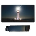 thumbnail image 2 of Balery Peggy'S Cove Lighthouse Mouse Pad ,15.8x29.5 In Large Gaming Mouse Pad Desk Mat Long Non-Slip Rubber Stitched Edges,Waterproof Mousepad Desk Mat For Gamer Office Home, 2 of 9