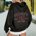 thumbnail image 1 of Sudadera con capucha para mujer con bolsillo, camisetas de manga larga, sudadera con capucha para otoño e invierno, ropa de otoño para senderismo y , M M, 1 of 10