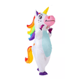 thumbnail image 1 of Disfraz De Unicornio Inflable Para Adulto, Halloween Blanco, 1 of 5