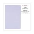 thumbnail image 3 of Bloc de notas universal M9-35624, 10 cm x 15 cm, sin rayas, blanco, 3 of 7