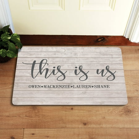 Personalized This Is Us Doormat (Best Doormat For Removing Dirt)