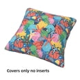 thumbnail image 3 of Throw Pillow Covers, Colorful starfish Soft Square Pillow Cases with Invisible Zipper for Couch Bed Sofa, Farmhouse Fall Home Decor 18"x18", 3 of 7