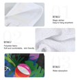 thumbnail image 2 of Yayeee Kitchen Hanging Hand Towels Set of 2 with Loop Bathroom Absorbent Tie Towel, Colorful Toucans Pattern, 2 of 7