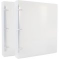 thumbnail image 1 of Binder Organizer 3-Ring, Large Clear View Binder D Ring, Binder Holds 8.5'' x 11'' Paper, Transparency (2 Pack), 1 of 3