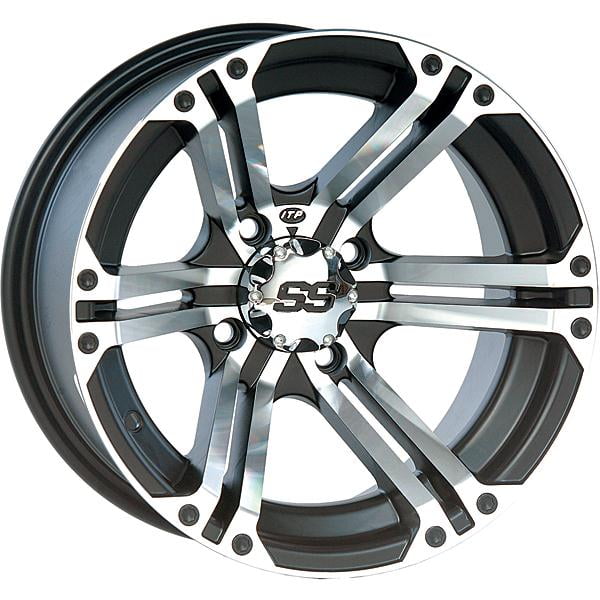 SS212 Wheel Machined 12x7-5+2 Offset ITP 4//115 1228371404B I.T.P.
