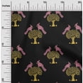 thumbnail image 1 of oneOone Georgette Viscose Fabric Bird & Tree Block Print Fabric By Yard 42 Inch Wide, 1 of 4