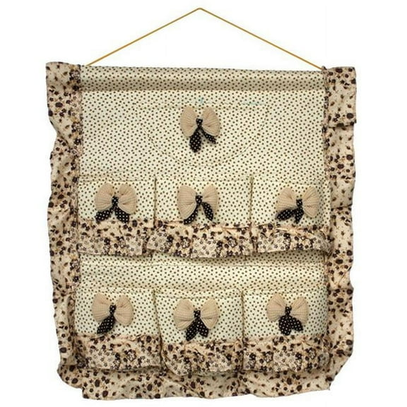 YF-WH076 Polka Dot and Allover Wall hanging/ Wall Organizers / Wall Baskets / Hanging Baskets