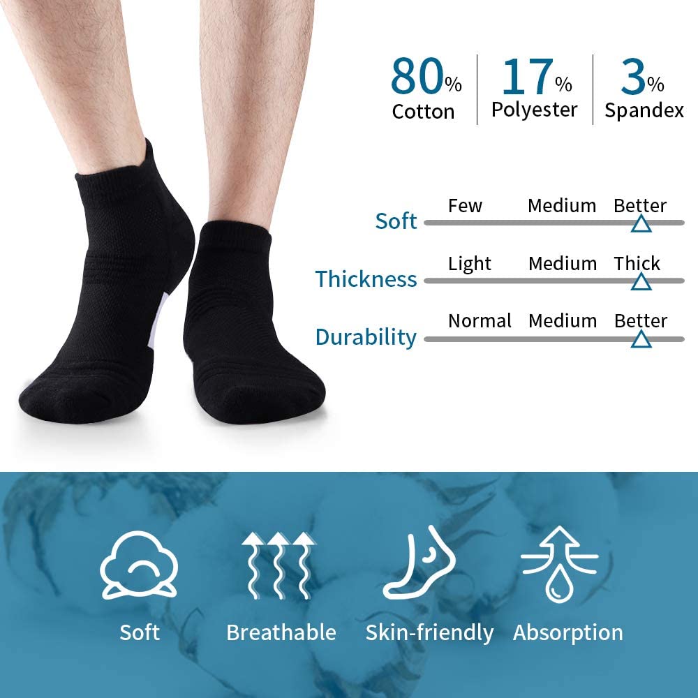 thick ankle socks for trainers