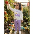 thumbnail image 6 of BemeyourBBs Toddler Baby Girl Birthday Outfits 1st 2nd 3rd 4th 5th Years Old Birthday Clothes Letter Embroidery Long Sleeve Pullover Sweatshirt Joggeroddler Girls Fall Winter Spring Clothing, 6 of 8