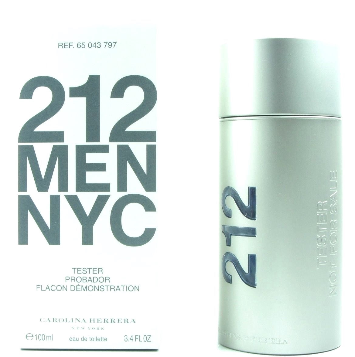 Carolina Herrera, 212 Men NYC, 3.4 Oz, Woody Floral Musk fragrance