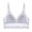 White, variant on Lace Bras for Women Comfortable Breathable Racerback V Neck Wireless Triangle Bralettes