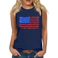 thumbnail image 2 of Nrmvnmi Tank Top for Women Patriotic Sleeveless Shirts 4th of July Tank Shirt American Flag Shirt Tees Mothers Day Gifts, 2 of 5