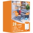thumbnail image 1 of Bolsas de almacenamiento al vacío GONGSHI, paquete de 28 con bomba eléctrica, 1 of 9