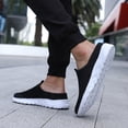 thumbnail image 2 of NOKIO Men's Mesh S𝗅ip On Mules Breathable Casual Backless Shoes with Soft Cushioning Lightweight Comfort Sandals Summer Walking Slippers for Daliy Work, 2 of 8