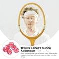 thumbnail image 2 of IFANLANDOR 6Pcs Tennis Racket Shocking Absorber with Assorted Color Silicone Vibration Dampener, 2 of 8