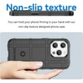 thumbnail image 4 of Slim Fit Case for iPhone 15 Pro, Rugged Shield Outdoor Durable Phone Case,Military Grade Anti-Dorp Protection and Camera Lens Protection Cover for iPhone 15 Pro (6.1 in.),HD Black, 4 of 7