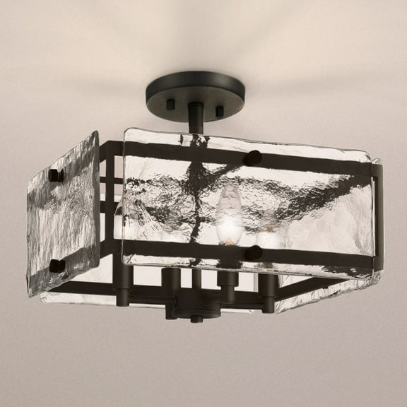 Luxury Coastal Ceiling Light, Earth Black, UQL5030