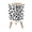 Color 1, variant on Small Trash Can with Lid Wild Animal Leopard Print Modern Pink Black Classic Cheetah 1.8 Gallon Dog Proof Trash Can Round Garbage Can Waste Bin Wastebasket for Bathroom Bedroom Living Room
