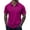 Purple #1, variant on LNZGNM Polo Shirts for Men 1/4 Zip Up Short Sleeve Classic Fit Golf Shirts Fashion Solid Color Lapel T-Shirts Lightweight Breathable Workout Tee Shirt with Pocket,Dark Green 3XL