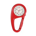 thumbnail image 2 of Reloj con mosquetón, reloj de bolsillo portátil y versátil para enfermeras y mujeres. Rojo, 2 of 8