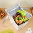 thumbnail image 4 of 2 Pcs Sacs Isothermes et Thermiques Grande Capacité Sacs Alimentaires Réutilisables avec Poignées Renforcées, 4 of 8