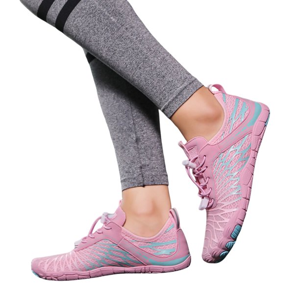 Zapatos Playa Descalzos Unisex Sin Deslizamiento para Acuáticos (37) Rosa