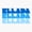 1pcs, variant on Ellada Blue Ombre Travel Vinyl Decal Sticker