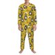 thumbnail image 3 of Fotbe Cartoon Bear Yellow Pijama de Hombre con Estampado de Manga Larga, Conjunto de 2 Piezas, Ropa de Dormir Suave y Cómoda con Bolsillos-XX-Large, 3 of 7