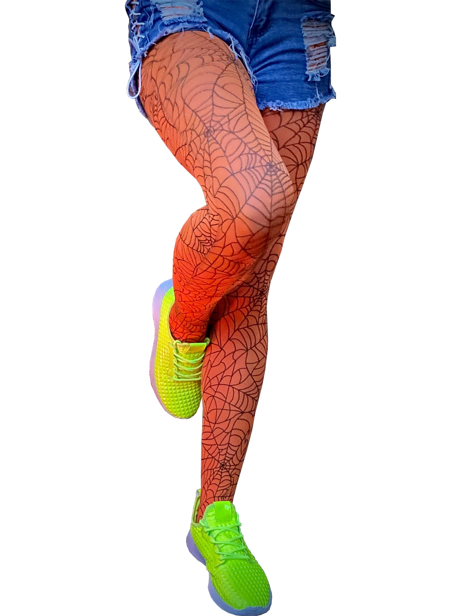 bright orange tights