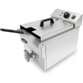 thumbnail image 2 of KWS DY-11 Commercial 1750W Electric Deep Fryer 11.4L Stainless Steel with Faucet Drain Valve System for Commercial and Home User, 2 of 2