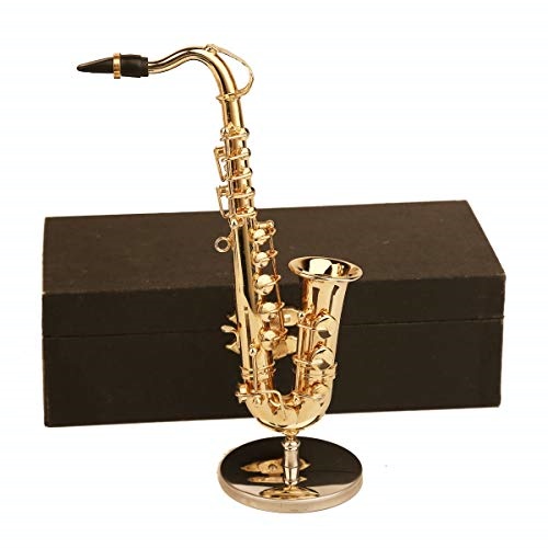 seawoo copper miniature saxophone with stand and case mini musical