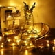 thumbnail image 4 of Cadena de luces LED de 24 m y 200 LED, con mando a distancia, funciona con energía eléctrica, resistente al agua para uso en interiores y exteriores, ideal para iluminación navideña, fiestas y, 4 of 5